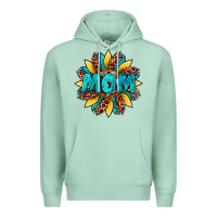 Seafoam sunflower mom leopard Premium Hoodie - Artiststas