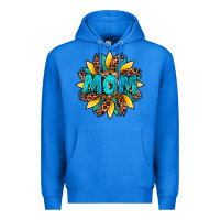 True Royal sunflower mom leopard Premium Hoodie - Artiststas
