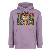 Lavender dog mom shiba inu Heavyweight Hoodie - RanaPortraitStore