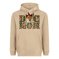 Mushroom dog mom shiba inu Heavyweight Hoodie - RanaPortraitStore