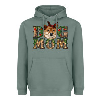 Sage dog mom shiba inu Heavyweight Hoodie - RanaPortraitStore