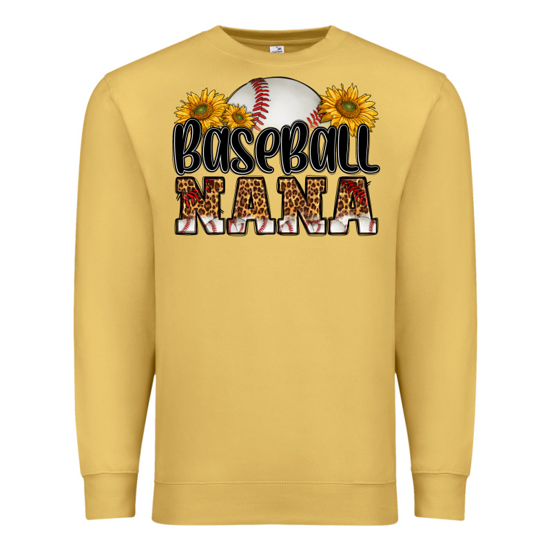 Baseball Nana Premium Sweatshirt by HRA Design Shop | Teevron