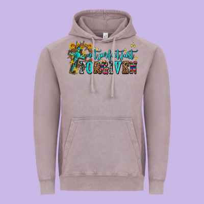 Not Perfect Just Forgıven Vintage Hoodie Designed By Adodesignshop
