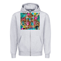 Heather Grey pet groomer Zipper Hoodie - RanaPortraitStore