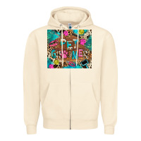 Sandshell pet groomer Zipper Hoodie - RanaPortraitStore