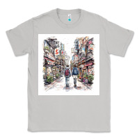 Moon Dust Japan Street Classic Tee - Unal Design