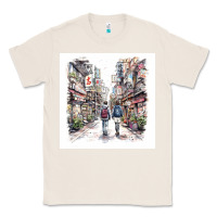 Natural Japan Street Classic Tee - Unal Design