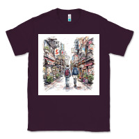 Plum Japan Street Classic Tee - Unal Design