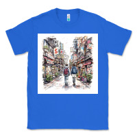 True Royal Japan Street Classic Tee - Unal Design