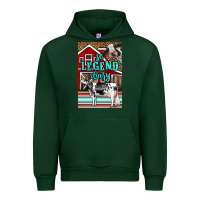 Forest Green Western So Legend Dairy Holstein Cow Urban Hoodie - LillyAllenDesigns