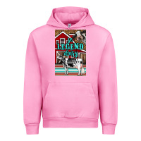 Fuchsia Pink Western So Legend Dairy Holstein Cow Urban Hoodie - LillyAllenDesigns