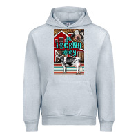 Heather Grey Western So Legend Dairy Holstein Cow Urban Hoodie - LillyAllenDesigns