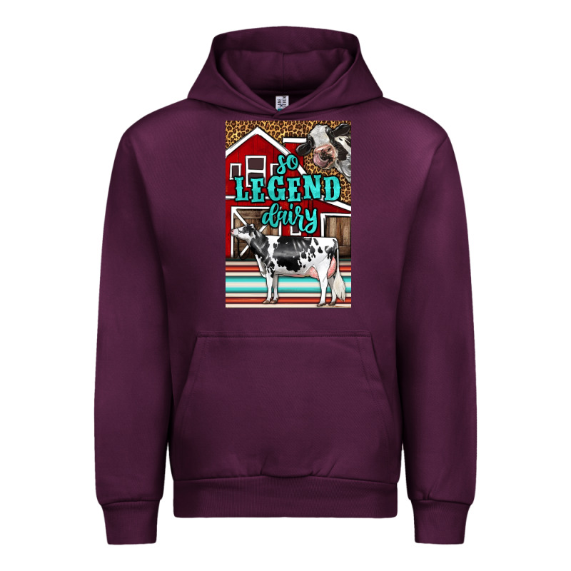 Western So Legend Dairy Holstein Cow Urban Hoodie by LillyAllenDesigns | Teevron