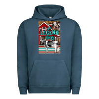 Pigment Midnight Navy Western So Legend Dairy Holstein Cow Urban Hoodie - LillyAllenDesigns