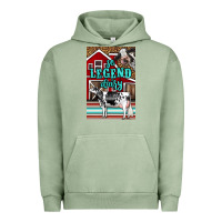 Pigment Oil Green Western So Legend Dairy Holstein Cow Urban Hoodie - LillyAllenDesigns