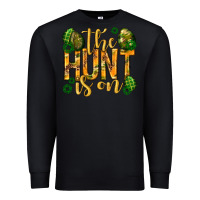 Black The hunt is on Easter Premium Sweatshirt - Neo Western