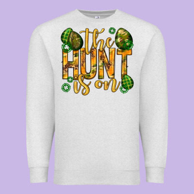 The Hunt Is On Easter Premium Sweatshirt Designed By Neo Western