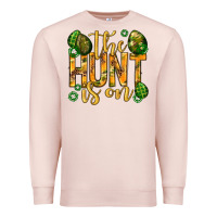 Pale Pink The hunt is on Easter Premium Sweatshirt - Neo Western