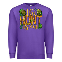 Purple The hunt is on Easter Premium Sweatshirt - Neo Western