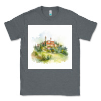 Charcoal Heather Italy Classic Tee - Unal Design
