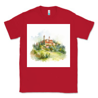 Red Italy Classic Tee - Unal Design