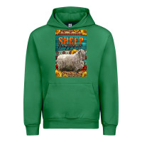 Emerald Western Sheep Happens Sunflowers Urban Hoodie - LillyAllenDesigns