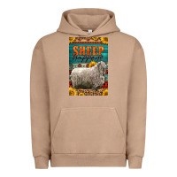 Pigment Burro Western Sheep Happens Sunflowers Urban Hoodie - LillyAllenDesigns