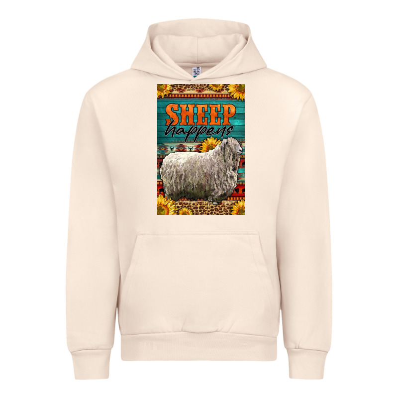 Western Sheep Happens Sunflowers Urban Hoodie by LillyAllenDesigns | Teevron