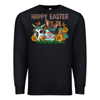 Black Western Happy Easter Premium Sweatshirt - Neo Western