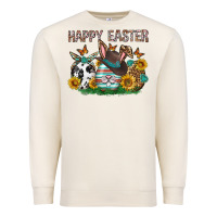 Sandshell Western Happy Easter Premium Sweatshirt - Neo Western