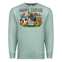 Seafoam Western Happy Easter Premium Sweatshirt - Neo Western