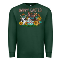 Sports Green Western Happy Easter Premium Sweatshirt - Neo Western