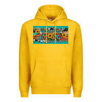 Lemon world's best mom sunflower license plate Premium Hoodie - Artiststas