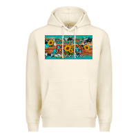 Tofu world's best mom sunflower license plate Premium Hoodie - Artiststas