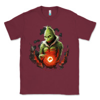 Burgundy Grinch Classic Tee - Unal Design