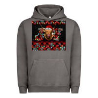 Pigment Tornado highland cow joy Christmas Urban Hoodie - BarkalooDesign