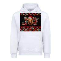 White highland cow joy Christmas Urban Hoodie - BarkalooDesign