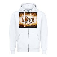 White love of the tigers Zipper Hoodie - RanaPortraitStore