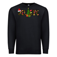 Black believe christmas Premium Sweatshirt - CowhideDigitalArt