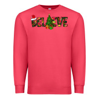 Cardinal believe christmas Premium Sweatshirt - CowhideDigitalArt