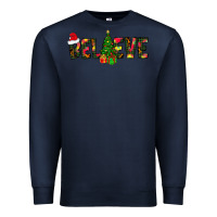 Navy believe christmas Premium Sweatshirt - CowhideDigitalArt