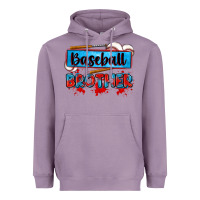 Lavender baseball brother Heavyweight Hoodie - Zillion Design Studio