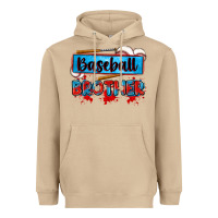 Mushroom baseball brother Heavyweight Hoodie - Zillion Design Studio