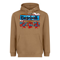 Toasted Coconut baseball brother Heavyweight Hoodie - Zillion Design Studio