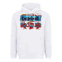 White baseball brother Heavyweight Hoodie - Zillion Design Studio
