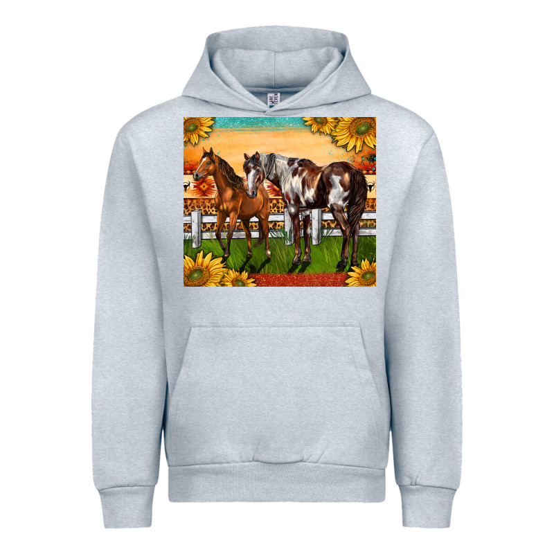 Western Ranch Horses Urban Hoodie by LillyAllenDesigns | Teevron
