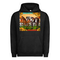 Pigment Black Western Ranch Horses Urban Hoodie - LillyAllenDesigns