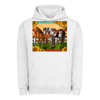 Pigment Lunar Rock Western Ranch Horses Urban Hoodie - LillyAllenDesigns