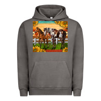Pigment Tornado Western Ranch Horses Urban Hoodie - LillyAllenDesigns