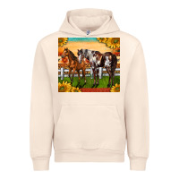 Sandshell Western Ranch Horses Urban Hoodie - LillyAllenDesigns